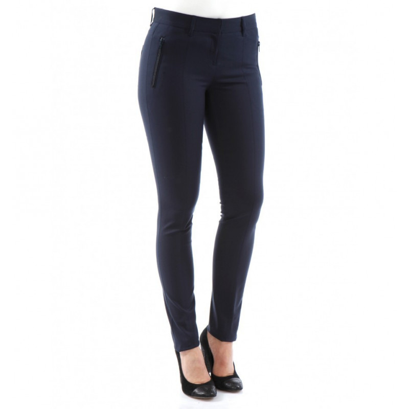 Pantalon Fuseau Femme en Coton mélangé Stretch Pantalon Fuseau Femme en Coton mélangé Stretch